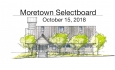 Moretown Select Board - October 15, 2018