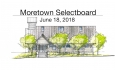 Moretown Select Board - June 18, 2018