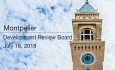 Montpelier Development Review Board - July 16, 2018