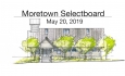 Moretown Selectboard - May 20, 2019